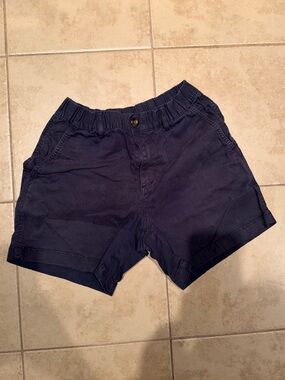 Bearbottom Men's Navy Casual Elastic-Waist Shorts